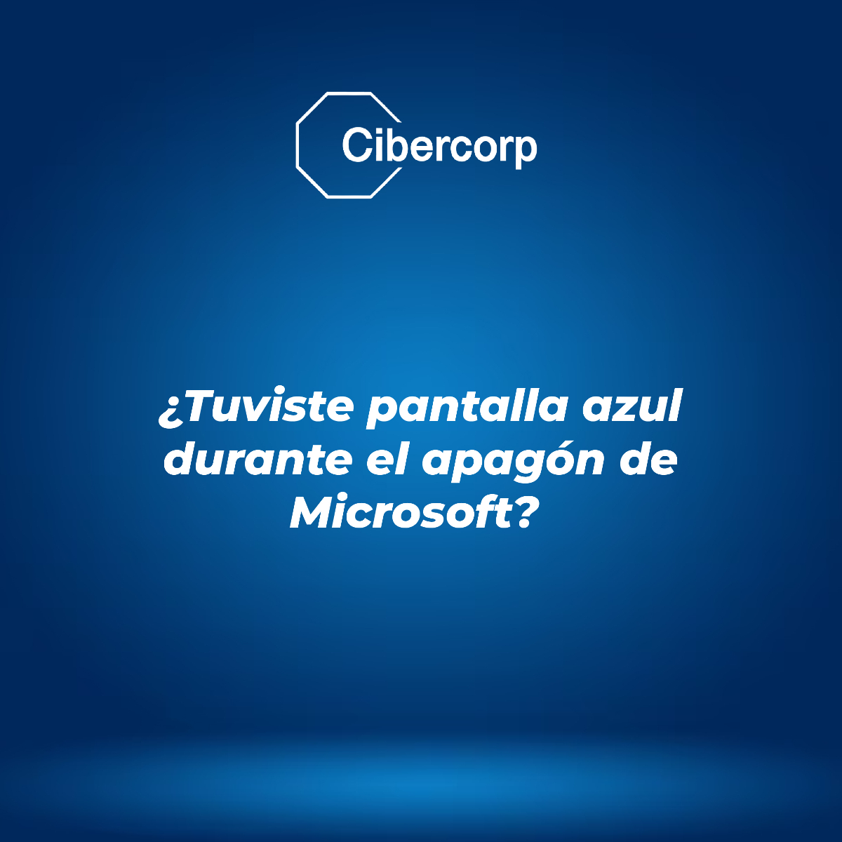 CibercorpMX's tweet image. 😱🔵No estás solo. Evita interrupciones y fallas en tu sistema respaldando la información. Contáctanos al WhatsApp: +525548401400 para más información. 💻⚙️💡📈 #ApagónMicrosoft #PantallaAzul #SoluciónDeProblemas #SeguridadDigital