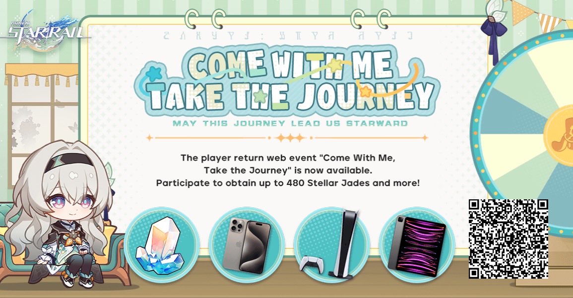 poeticice's tweet photo. Invite returning Trailblazers to link up with your invitation code and log into the game to win Stellar Jades, PlayStation®5, iPhone, and other surprise rewards https://t.co/6zB9vpf3Q2