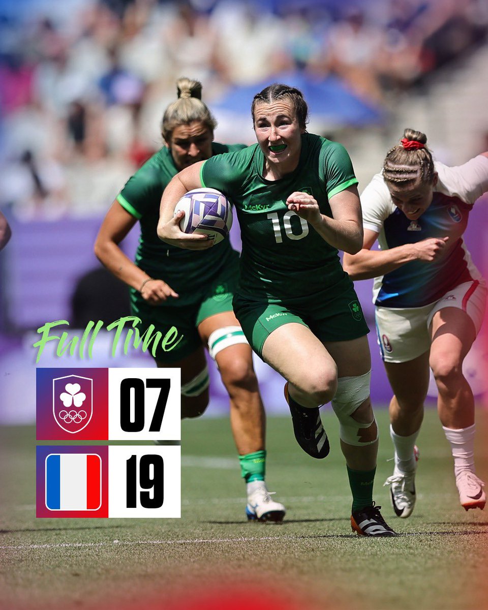 France claim victory in the fifth place semi-final. 

#Ireland7s