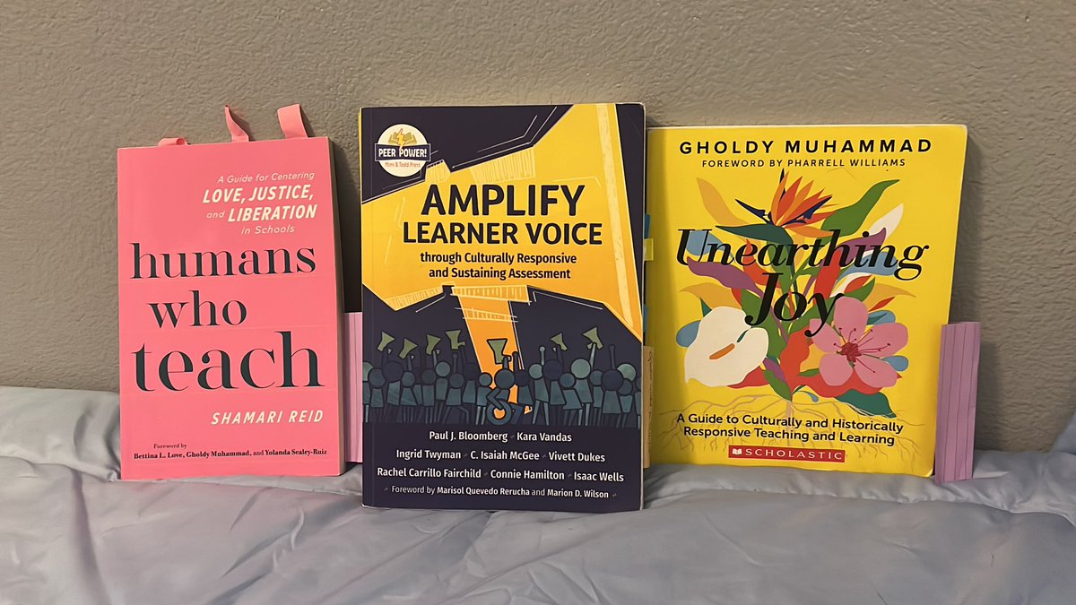 Vivett Dukes (@vivettdukes) on Twitter photo I have the honor of learning alongside educators in Victorville, CA this week & these are the texts that will ground & lead our work together. Thank you <a href="/shamarikreid/">Shamari K. Reid</a>, <a href="/TheSocialCore/">Core Collaborative</a>, & <a href="/GholdyM/">Gholdy Muhammad</a> for teaching me & for sharing your brilliance with the world. #culturallyresponsive I have the honor of learning alongside educators in Victorville, CA this week & these are the texts that will ground & lead our work together. Thank you <a href="/shamarikreid/">Shamari K. Reid</a>, <a href="/TheSocialCore/">Core Collaborative</a>, & <a href="/GholdyM/">Gholdy Muhammad</a> for teaching me & for sharing your brilliance with the world. #culturallyresponsive