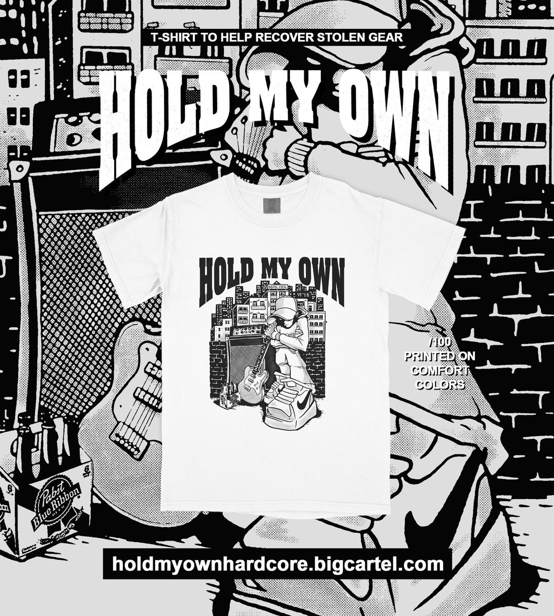 darkseedsofman's tweet image. Had my guitar rig stolen while playing shows in LA a few weeks ago. There is a shirt up now to help with the costs thank you to the great people of the hardcore community.

holdmyownhardcore.bigcartel.com

Shout out Carlos @noechonet and PBR

Denis Halilovic killed this artwork