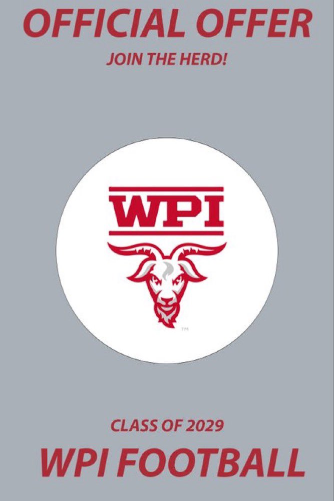 Luke DiPietro-Froio (@luke_df_) on Twitter photo After a great camp and conversation with <a href="/CoachRobFB/">Chris Robertson</a> I’m blessed to receive an offer from <a href="/WPIFootball/">WPI Football</a>! After a great camp and conversation with <a href="/CoachRobFB/">Chris Robertson</a> I’m blessed to receive an offer from <a href="/WPIFootball/">WPI Football</a>!