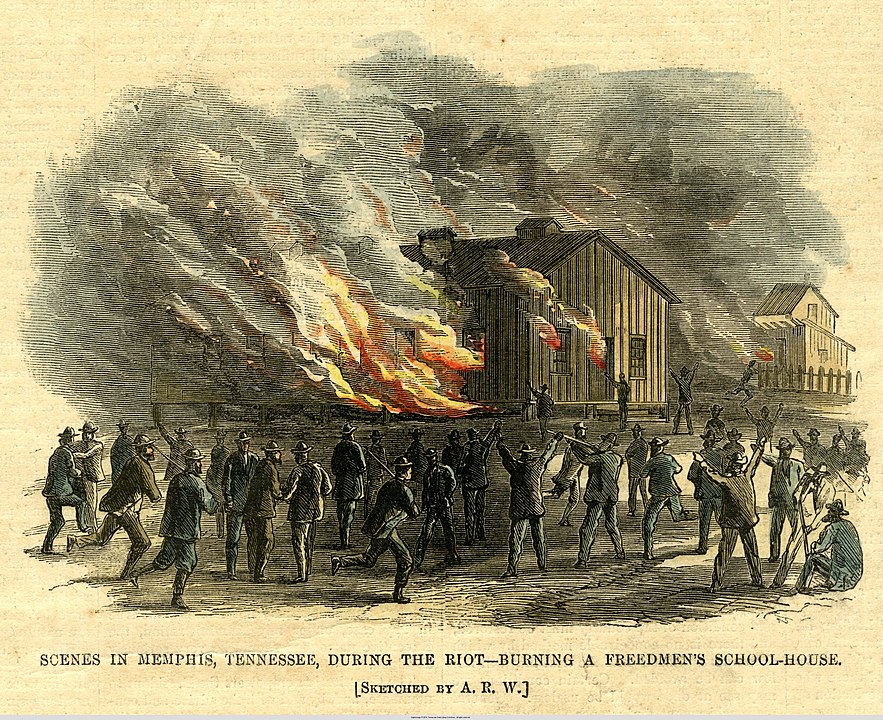 The New Orleans Massacre, 30.07.1866.

The New Orleans Massacre of 1866, which took place on July 30th, involved a violent attack by a white mob, including many former Confederate soldiers, against a peaceful gathering of mostly Black Freedmen outside the Mechanics Institute.