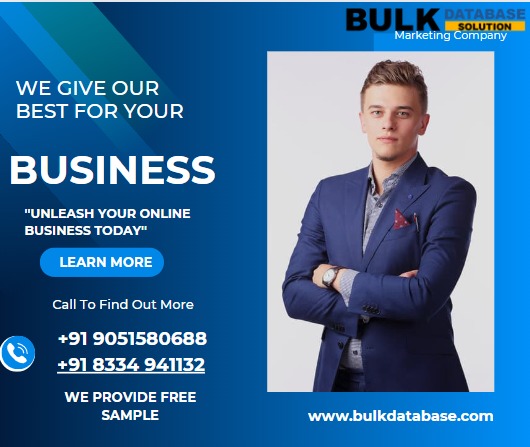 Bulkdatabase01's tweet image. Find comprehensive mobile number and email databases for marketing and business needs. Bulk data available for cities across India and international locations.

#bulkdatabase #emailiddata #mobilenumberdatabase #mobilenumber #indiamobilenumbers #database 
bulkdatabase.info