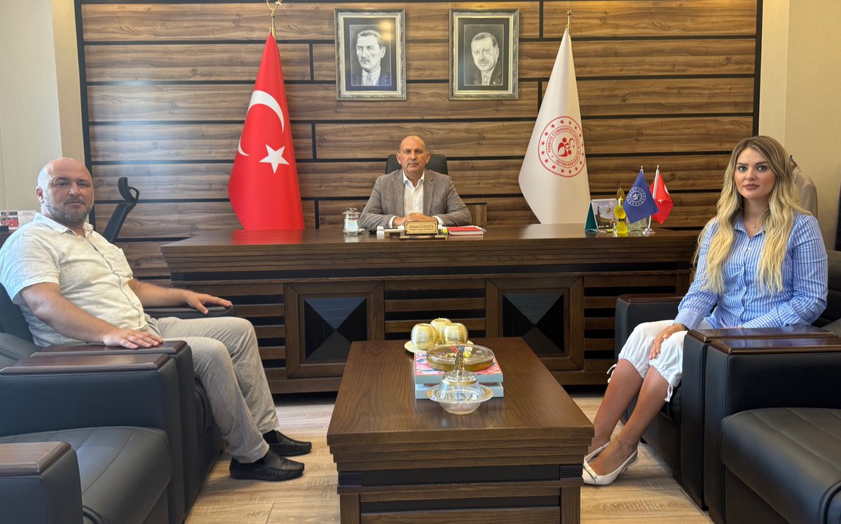 avebrubayrak's tweet photo. Gençlik ve Spor İl Müdürümüz Sn Ahmet Üzgün’ü ziyaret ettik, misafirperverliği için müdürümüze teşekkür ederiz. https://t.co/wXPM0wf8hF