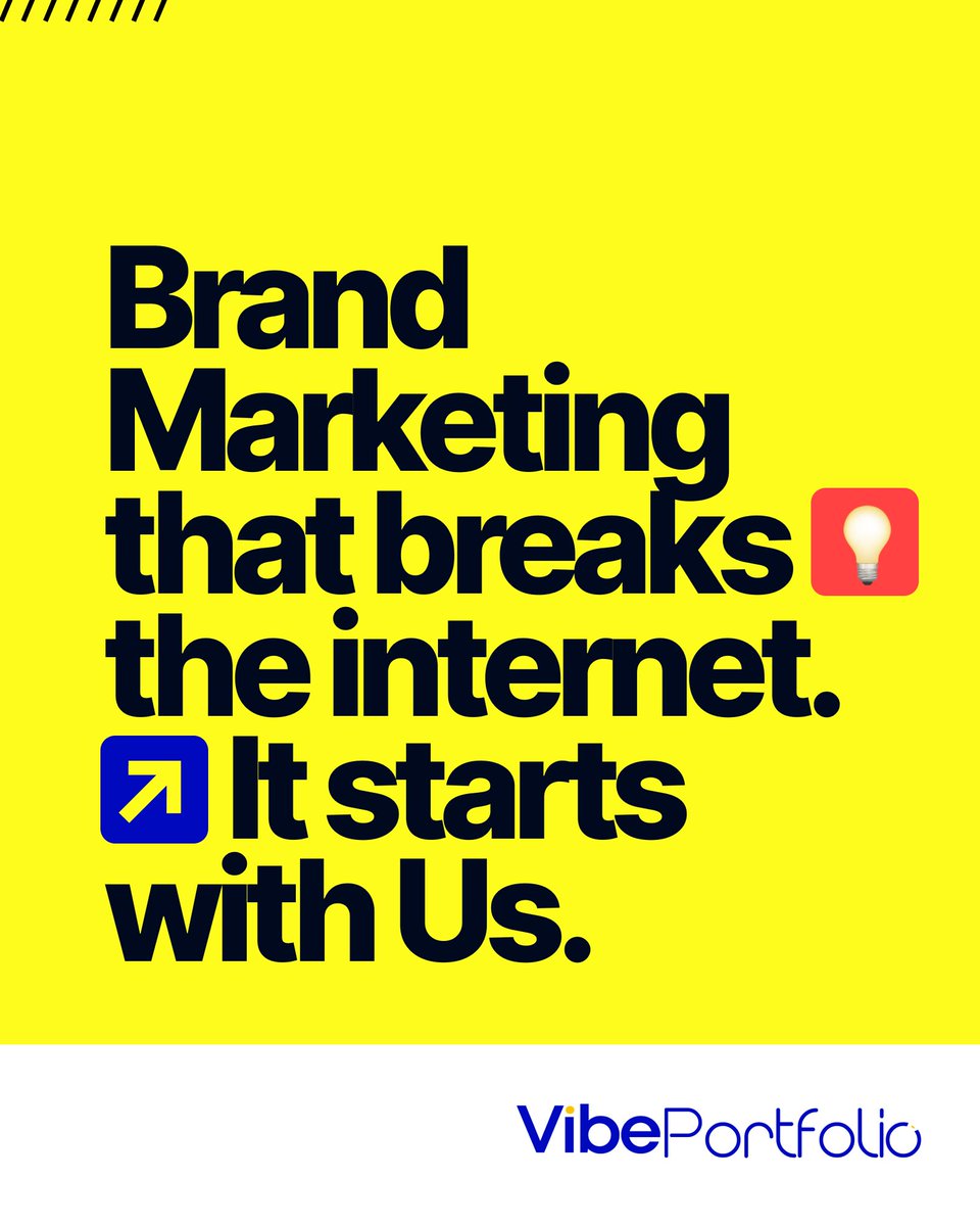vibeportfolio's tweet photo. Amplify your brand's impact with precision positioning and messaging!

Our expertise can help you:

- Develop a unique value proposition that sets you apart
- Craft compelling brand messaging that resonates
- Position your brand for success in a crowded market https://t.co/Ae3tcyt74B