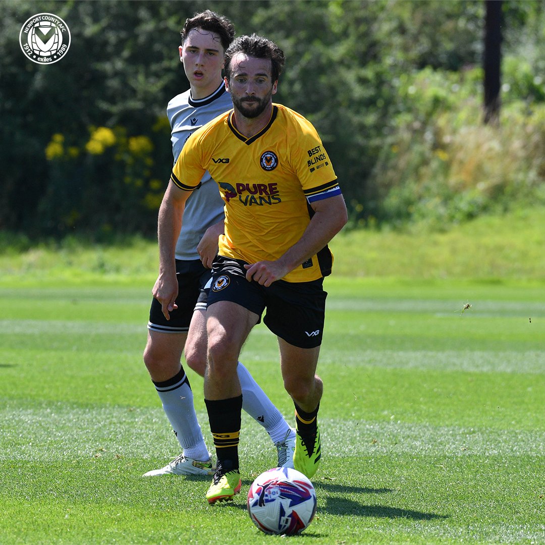 NewportCounty's tweet photo. 🙌 The Exiles defeated a Bristol Rovers XI 2-0 at the Quarters Training Facility on Tuesday afternoon. 

Click ⬇️ for the match report.

#OneClubOneCounty