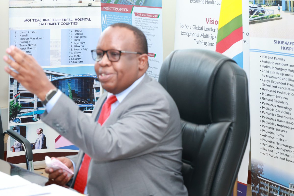 MTRHofficial's tweet photo. MTRH CEO CHAIRS 21ST CYCLE OF PERFORMANCE  CONTRACTING 

Moi Teaching and Referral Hospital (MTRH) Chief Executive Officer Dr. Philip Kirwa today 30th July 2024 chaired the 21st Cycle of Performance  Contract  for Financial Year 2024- 2025.(1/) https://t.co/0rYIpqJf4I