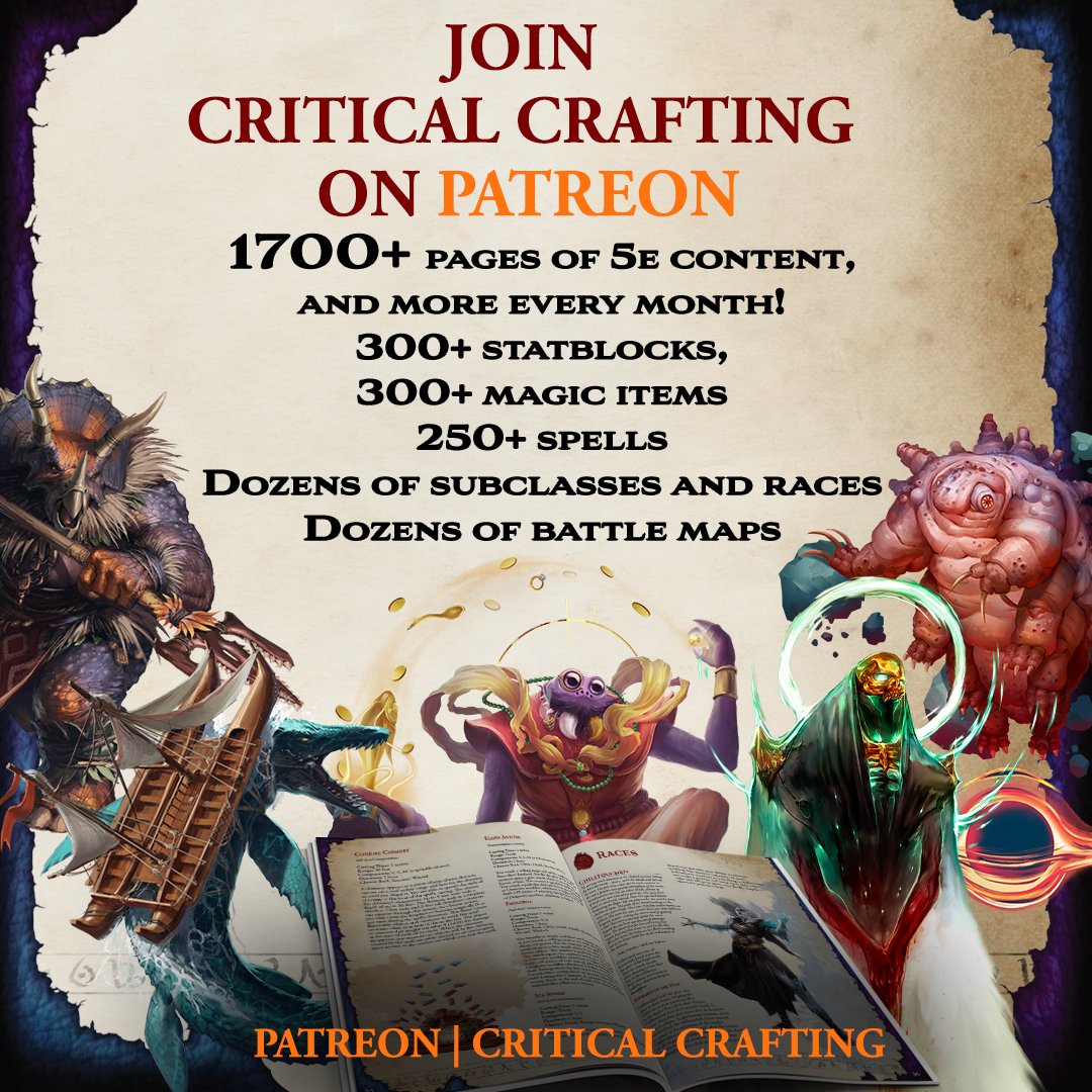 Dillon Olney | Critical Crafting tweet media