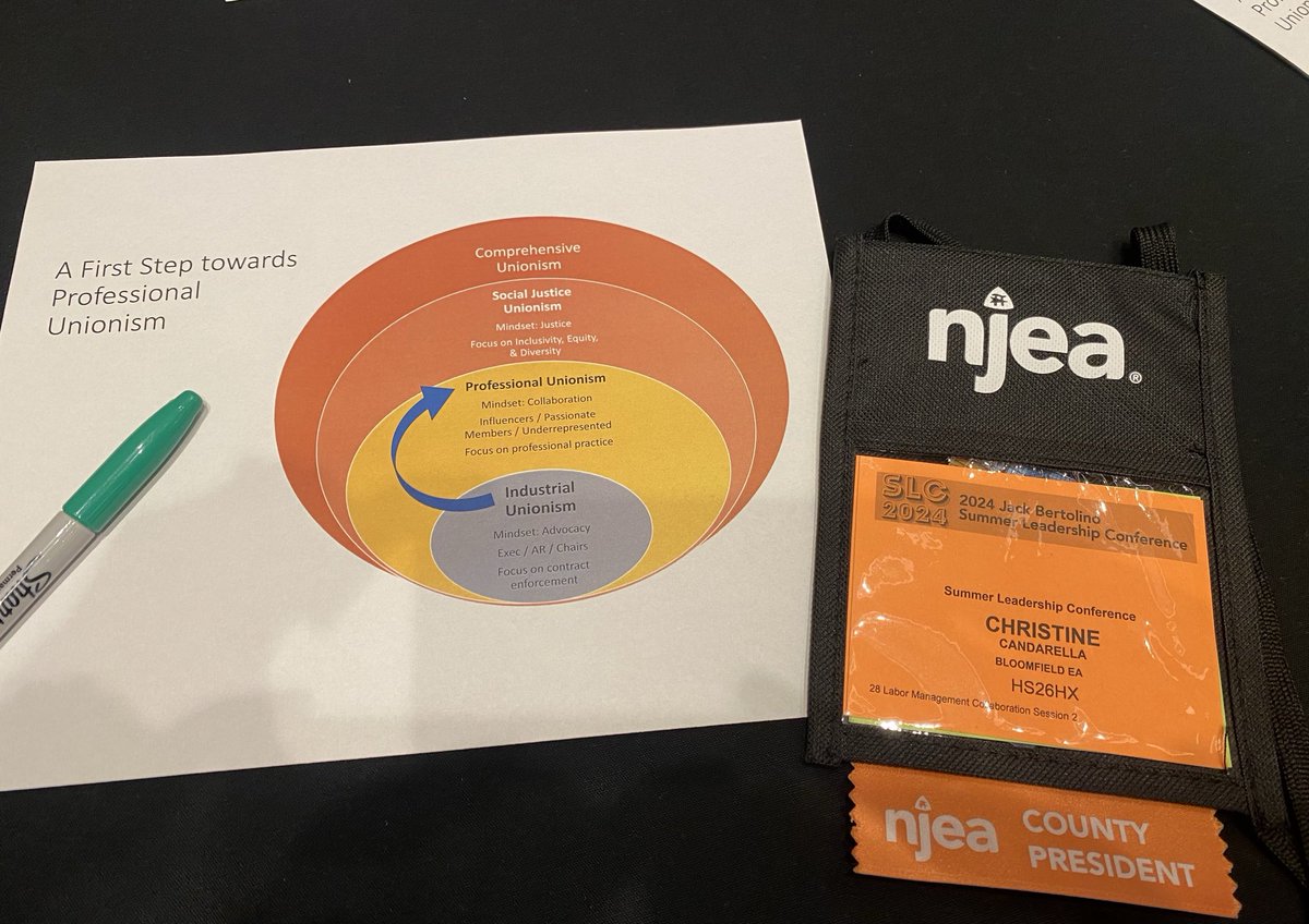 Learning is growing. Focusing on the power of Labor Management Collaborative and how our NJEA can support locals in developing positive environments. ⁦<a href="/NJEA/">NJEA</a>⁩ ⁦@ECEANJORG⁩ ⁦@BloomfieldEA⁩ #WeAreNJEA
