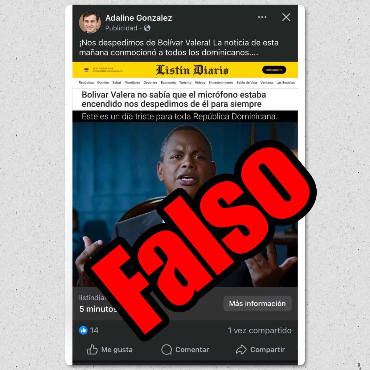 Bolivar Valera tweet media
