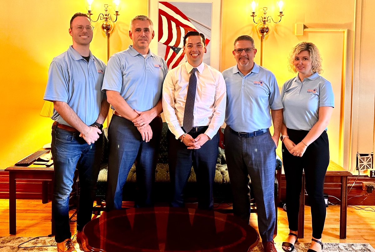 All smiles at the Rhode Island State House! Our team started the week visiting <a href="/JamesDiossa/">James A. Diossa</a>. We are excited to collaborate w/ <a href="/RITreasury/">Rhode Island General Treasurer James A. Diossa</a>  to help RI'ers with disabilities + ensure the success of RI's Able program. 

Be part of our work! Get involved thru the link in our bio.