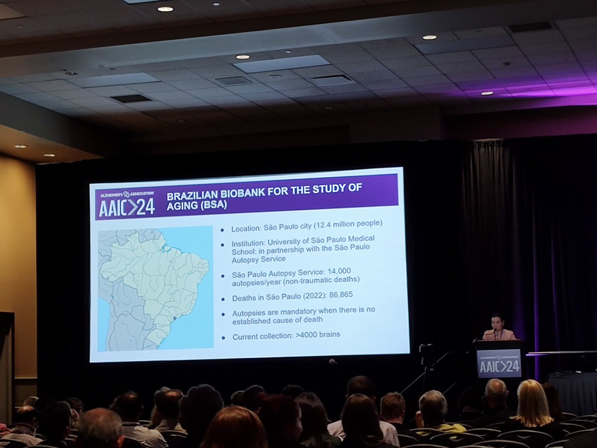 Lea T. Grinberg, M.D, Ph.D (@grinberg_t) on Twitter photo From Renata Leite & Brazilian Brain Bank : In ages 30-65, vascular brain lesions = top predictor of cognitive decline. Huge thanks to #AAIC24  for annual  podium talks. Couldn’t do it w/out many grants  <a href="/alzassoc/">kelly be</a>, which truly invests in internationally <a href="/gerolab1/">gerolab</a> <a href="/DrMariaALZ/">Maria C Carrillo PhD</a> From Renata Leite & Brazilian Brain Bank : In ages 30-65, vascular brain lesions = top predictor of cognitive decline. Huge thanks to #AAIC24  for annual  podium talks. Couldn’t do it w/out many grants  <a href="/alzassoc/">kelly be</a>, which truly invests in internationally <a href="/gerolab1/">gerolab</a> <a href="/DrMariaALZ/">Maria C Carrillo PhD</a>