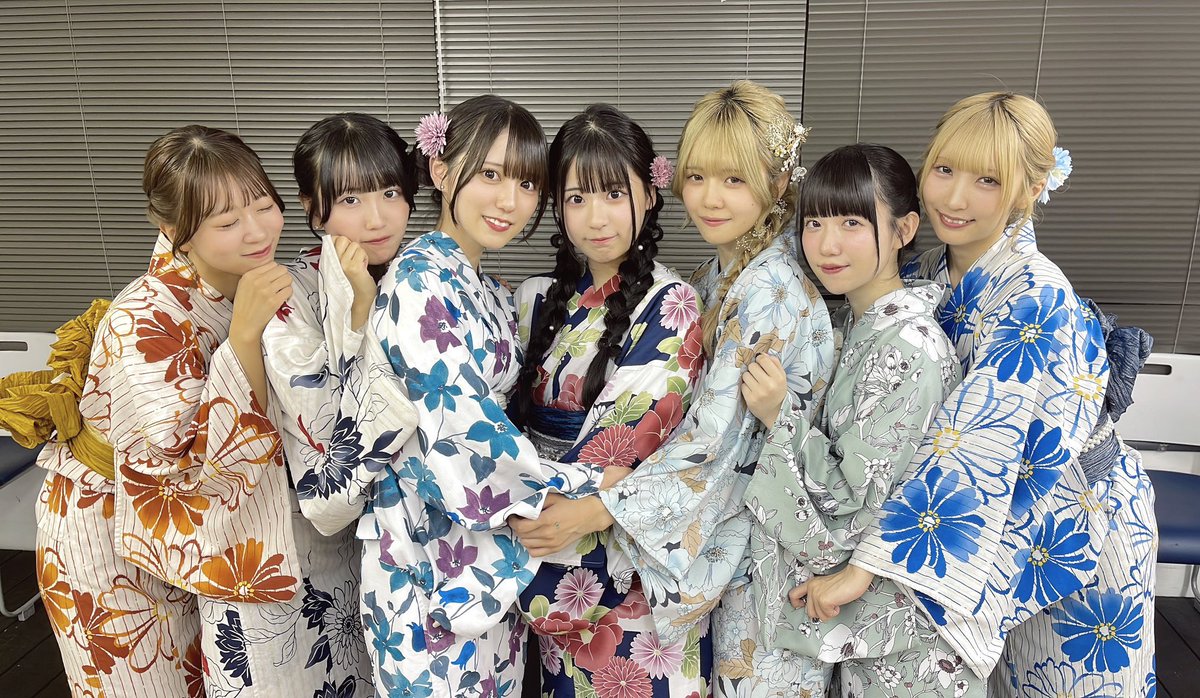 浴衣通販チェキの販売が決定しました👘 8/1 20:00〜 今回はレギュが3