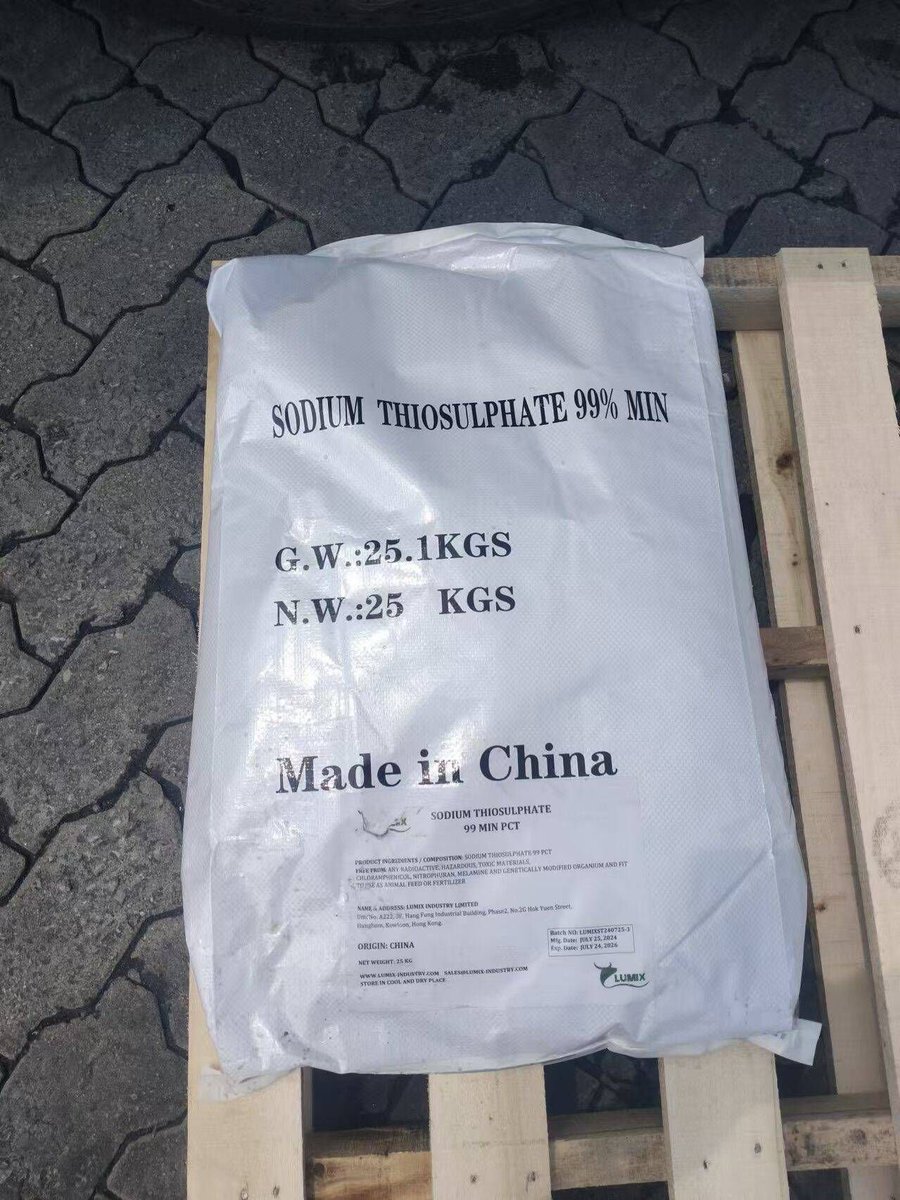 309796925's tweet image. #Sodium #Thiosulphate well palletized today for our customer! 😊

Lumix Industry Limited
👉inbox me for latest price
📫lulu@lumix-industry.com
📞+8615605171879(WhatsApp)

#sodiumthiosulphate #sodiumthiosulfate #na2so4 #sodiumsulphate #sodiumsulphateanhydrous #microelements #lumix