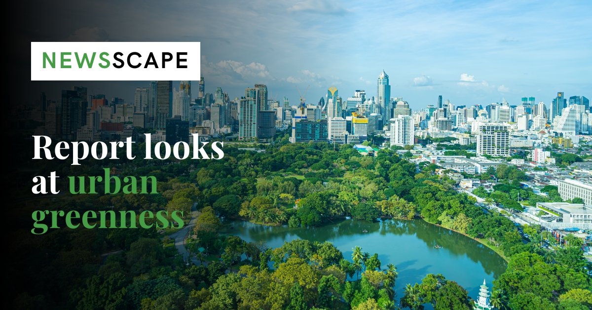 Statistics Canada has released a new report, delving into how “green” Canadian cities are. 🌳

"Urban greenness,” as defined by StatsCan, is a measure that assesses the condition and health of an urban landscape.

👉 Read more: landscapetrades.com/report-looks-a…
