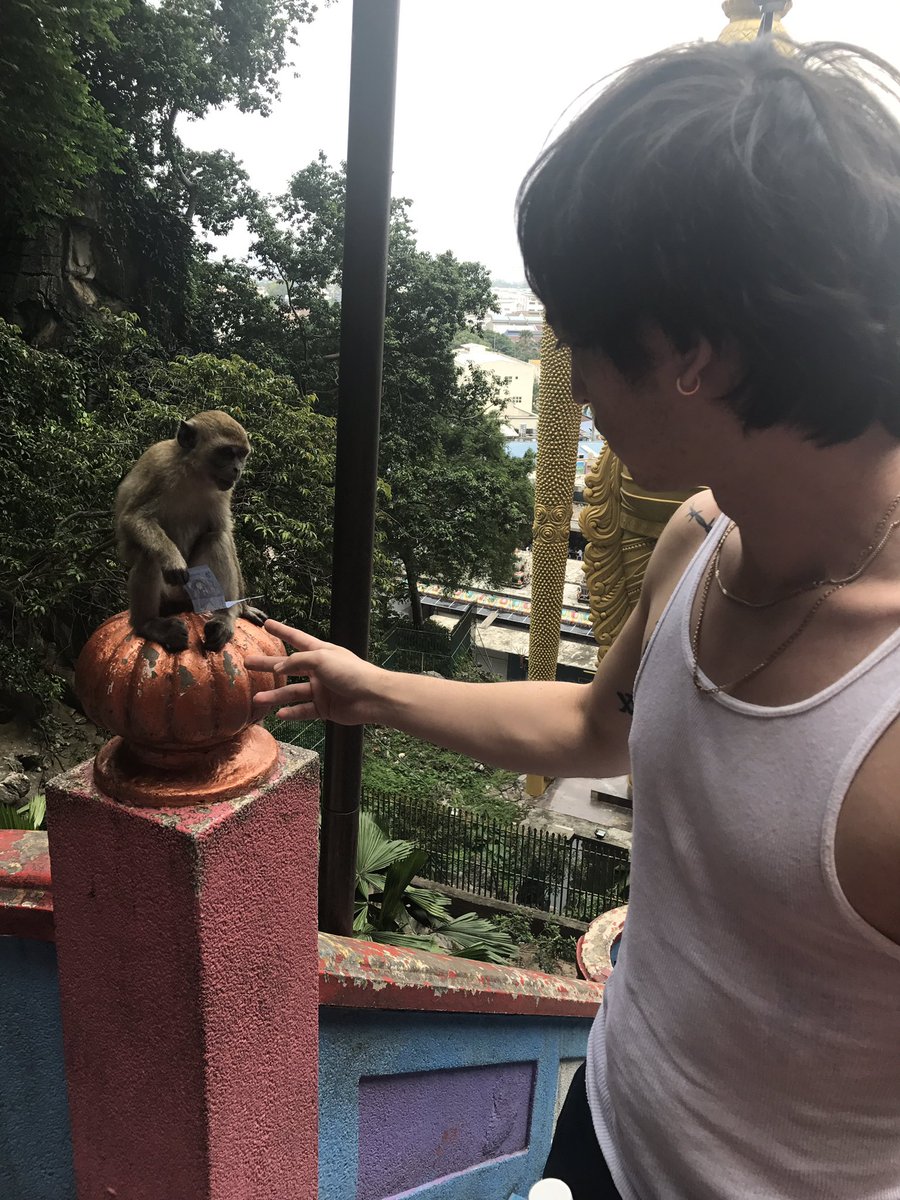⬅️ | Today in 2019, Joji posted these photos of him at the Batu Caves in Malaysia on X.
(July 30, 2019)