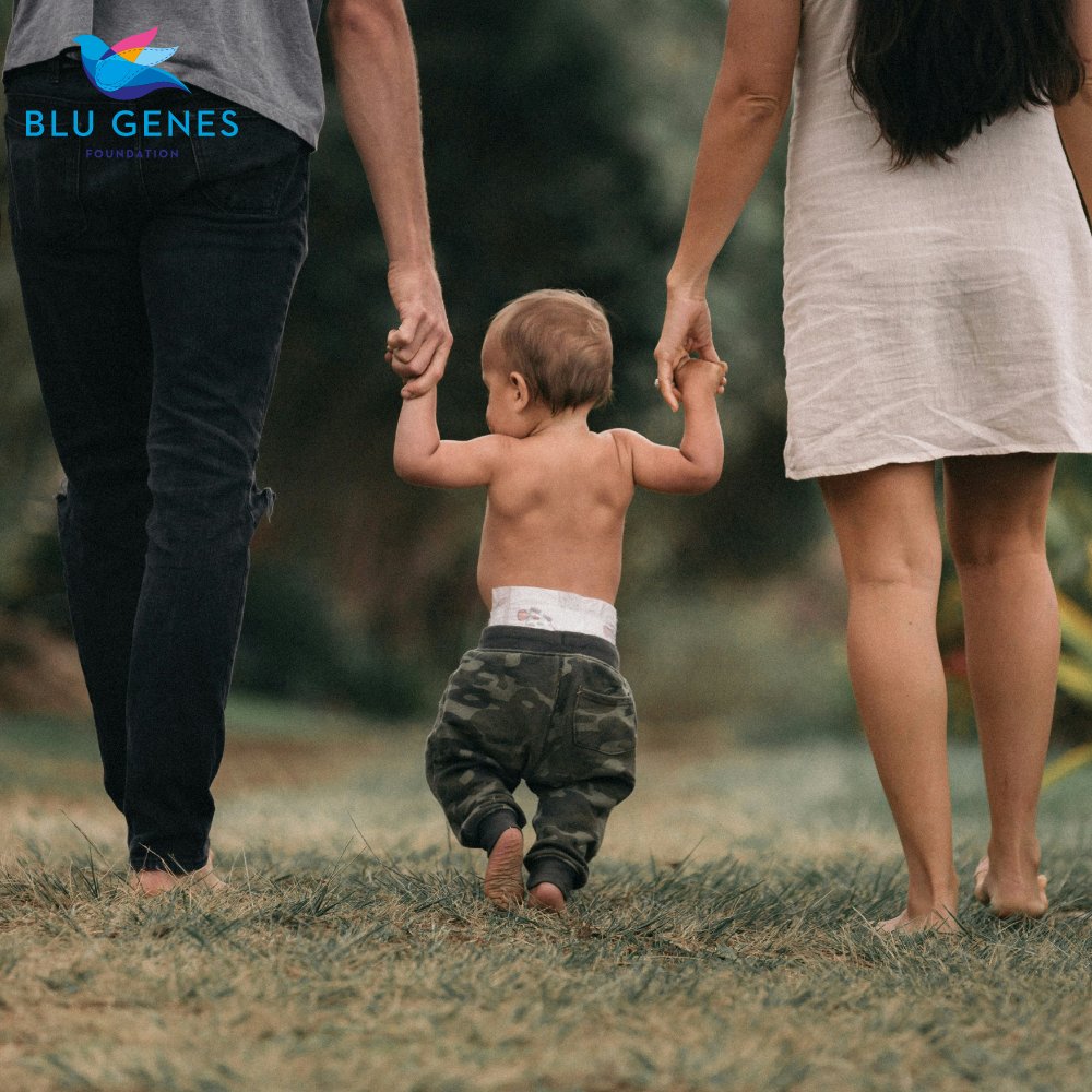 At Blu Genes Foundation, we hope that we can continue to reassure families and show them that there is still hope - and that Blu Genes will keep working to find a cure.