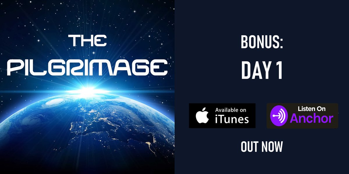 BONUS: DAY 1

Out now wherever you get your podcasts.

podcasters.spotify.com/pod/show/turpe…

Starstrider out.