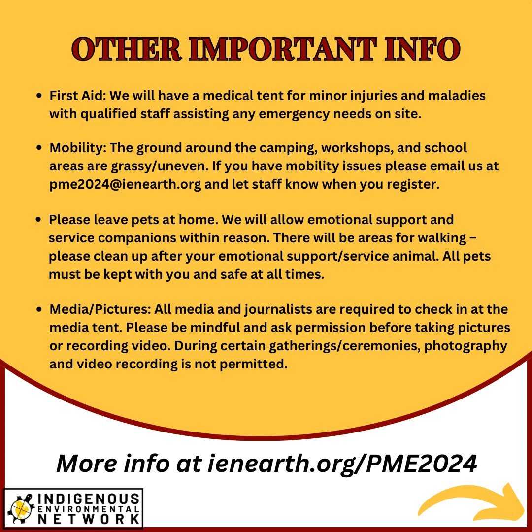 IENearth's tweet image. If you are attending our Protecting Mother Earth Conference please take a moment to review these final reminders before you arrive. We look forward to seeing many of you at the Qualla Boundary in Cherokee, North Carolina, home of the Eastern Band of Cherokee! #PME2024