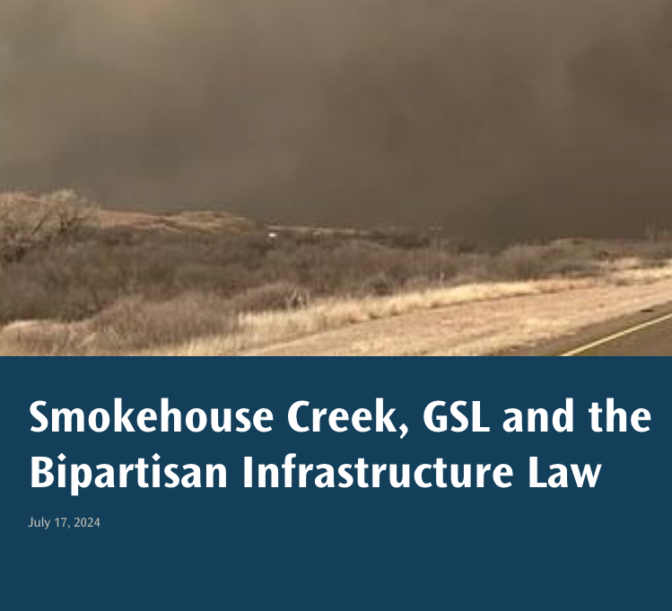 In this Story Map,our summer intern talks about fire weather research at GSL and how that research can assist with wildfire predictions and preparedness now and in the future, using the Smokehouse Creek fire in Texas as a framework. ow.ly/5wpU50SMGBy