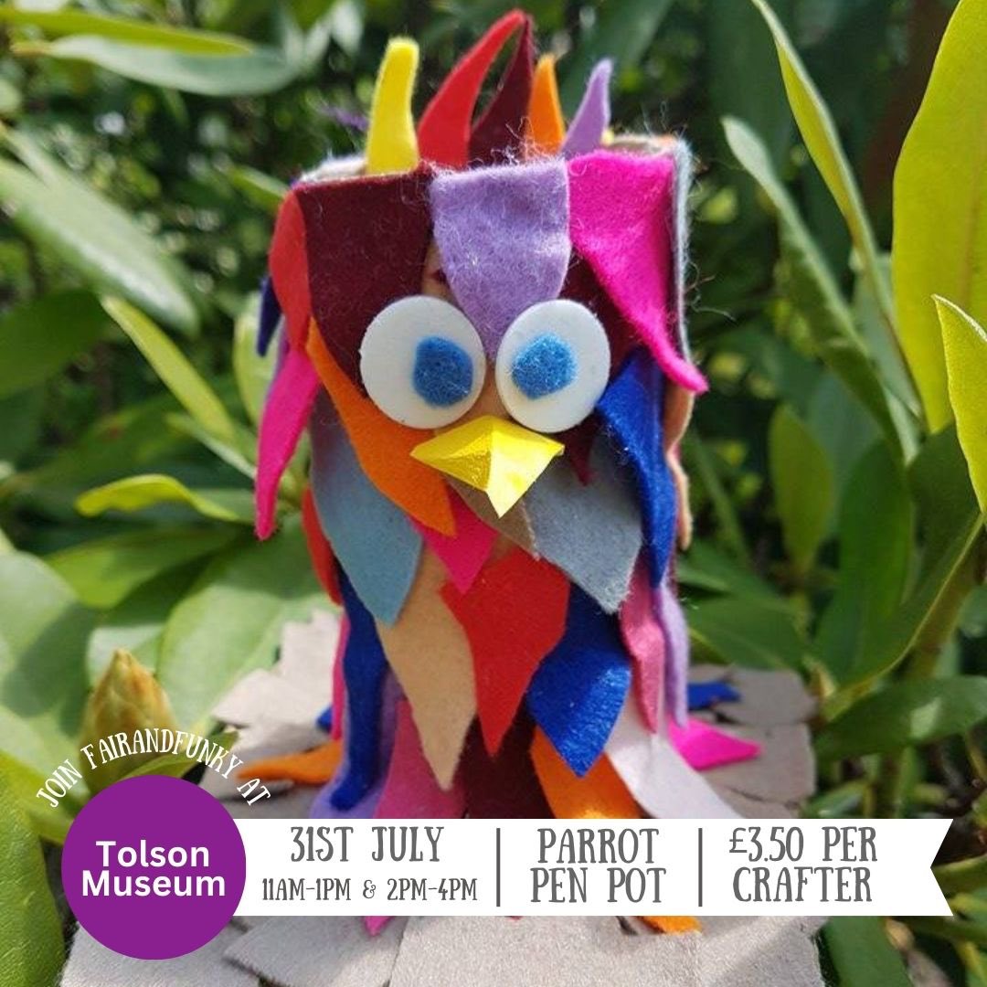 fairandfunky (@fair_funky) on Twitter photo Back at The <a href="/TolsonMuseum/">Tolson Museum</a> tomorrow with our popular SCRAPtastic recycled craft sessions for families. Suitable for ages 3-12 years and costs £3.50 per crafter (CASH ONLY PLEASE!)
No need to book, just come along and bring your friends!
fairandfunky.com/fair-and-funky… Back at The <a href="/TolsonMuseum/">Tolson Museum</a> tomorrow with our popular SCRAPtastic recycled craft sessions for families. Suitable for ages 3-12 years and costs £3.50 per crafter (CASH ONLY PLEASE!)
No need to book, just come along and bring your friends!
fairandfunky.com/fair-and-funky…
