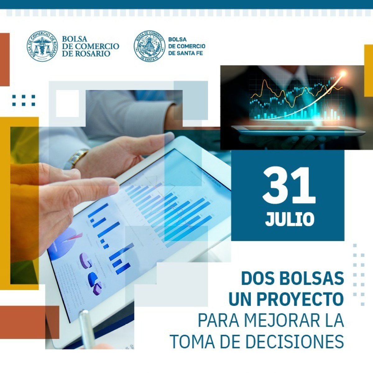 #NoticiasBCSF | Las Bolsas de Rosario y Santa Fe lanzan un sistema de indicadores para el análisis del ciclo económico

La presentación tendrá lugar el miércoles 31 de julio en Buenos Aires.