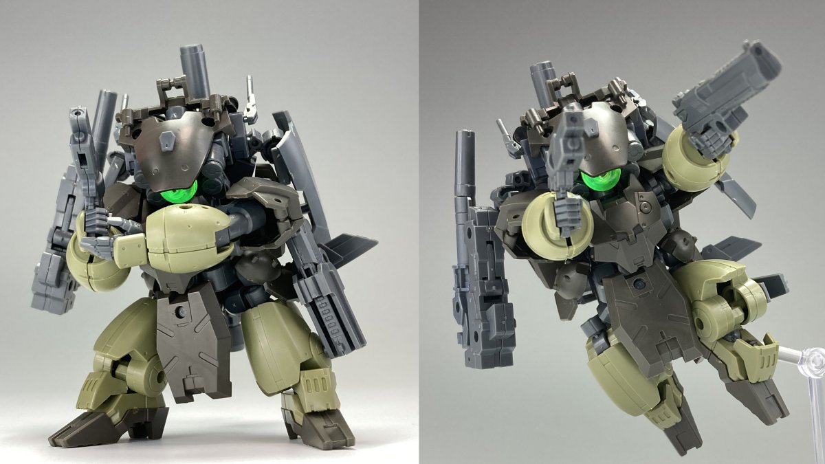 maccyou's tweet photo. 30MM、30MSの30ミニッツシリーズは作ろうと思えば工夫次第で塗装、加工、接着一切なしの組み換えのみでSDロボも作れちゃう素敵なプラモデルですぞ！(過去作再掲)
現在、両シリーズ共に組み換えのみで気軽に参加できるイベントが開催中！そこの君も参加してみないか…？楽しいよ！！
#30ミニッツの日 https://t.co/NF7T1kgWps