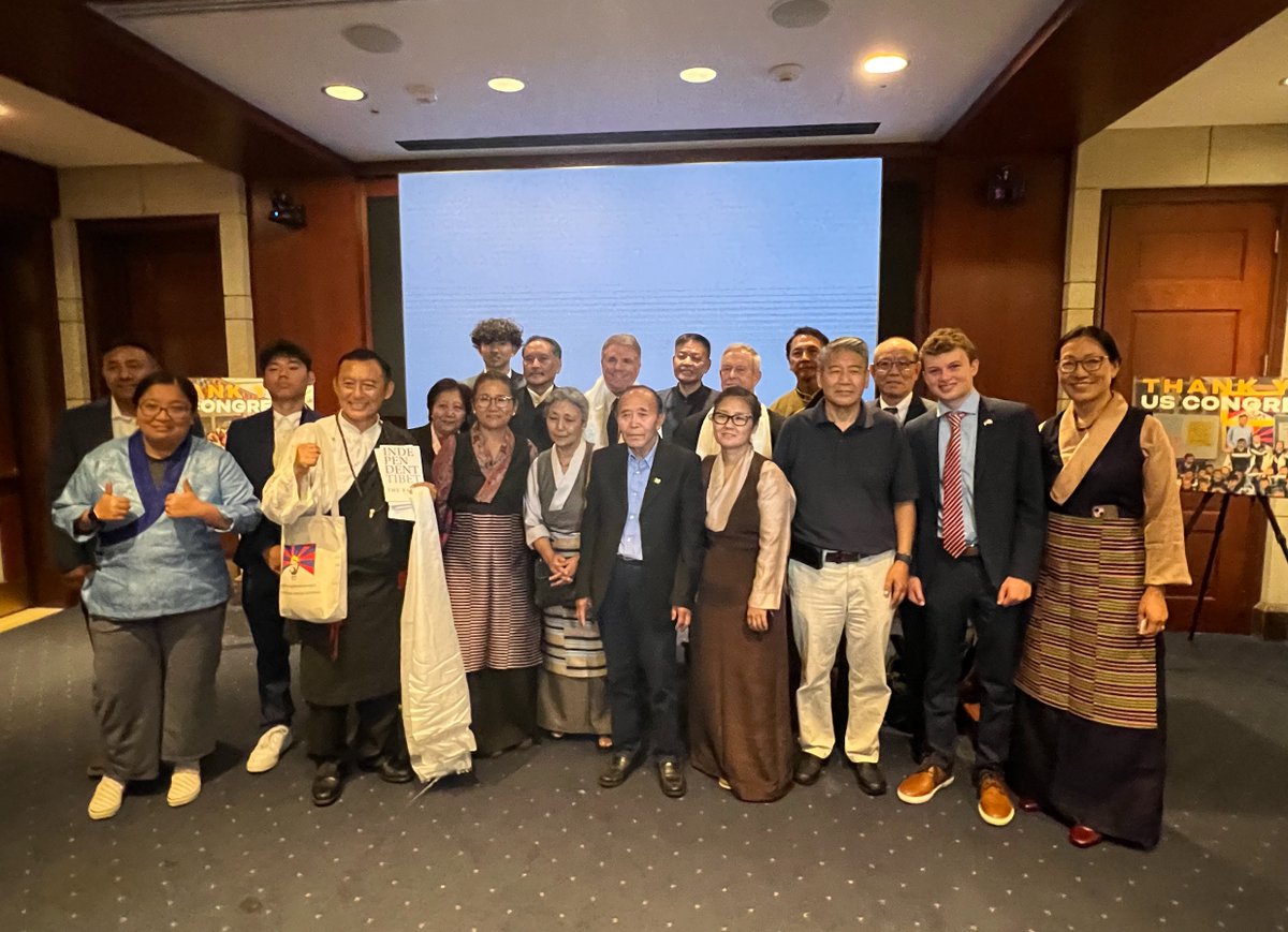 CHM <a href="/RepMcCaul/">Michael McCaul</a>: “I was honored to join my friends at an event last week celebrating the passage of the Resolve Tibet Act. The bill affirms U.S. support for the people of Tibet and rebukes the CCP's claim that Tibet is part of China. The people of Tibet deserve freedom and a say