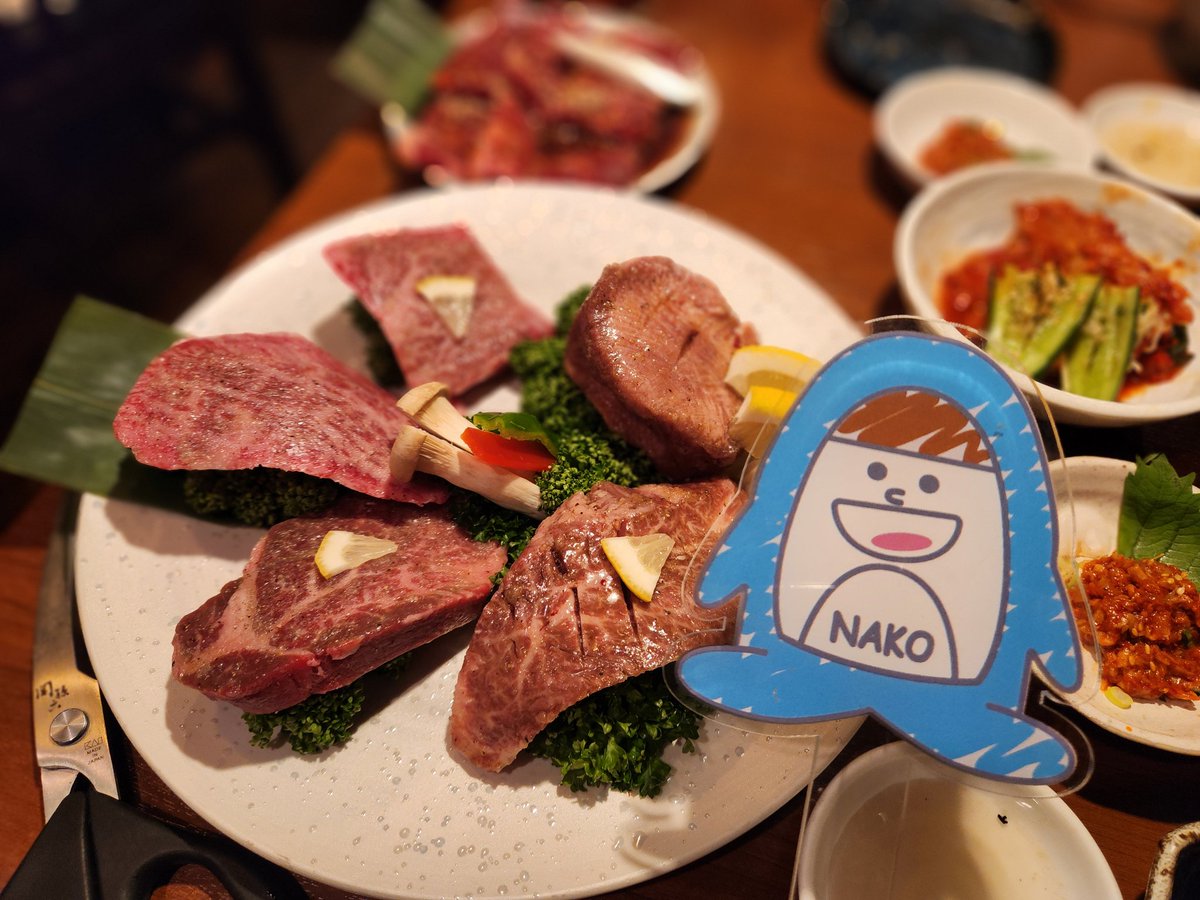 GeniusNako's tweet photo. #야부키나코 #Yabukinako #矢吹奈子 
五反田行ってきたんだー😊
久々のマジ肉😭💕
ラストオーダー5分前に入って慌ててバタバタしてたけど、店員さんも優しかったし美味しかったよぉぉ☺️👍 https://t.co/hNAtWBUlnh