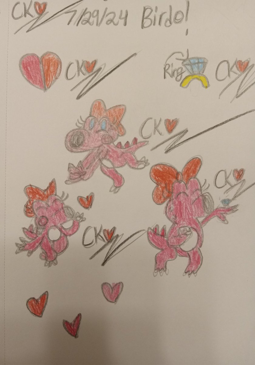 FluffBunBun's tweet photo. Birdo! π
#Myart #Art #Fanart #TraditionalArt #IDoNotDoComissions #MyArtIsNotForSale #Birdo #BirdoFanart #BirdoandYoshi #Mario #MarioFanart #PinkMarioCharacters #YoshixBirdo #SuperMarioBros2 #SuperMarioBros2Fanart #Birdetta #BirdettaFanart #BirdettavsBirdo https://t.co/Y070kZkb3k