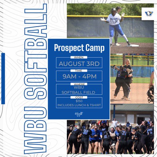 Got 32 girls signed up, from 6 different states! Saturday is going to be a fun day! 

Still time to sign up…if you don’t want to miss out! 

wbueagles.com/information/Sp…