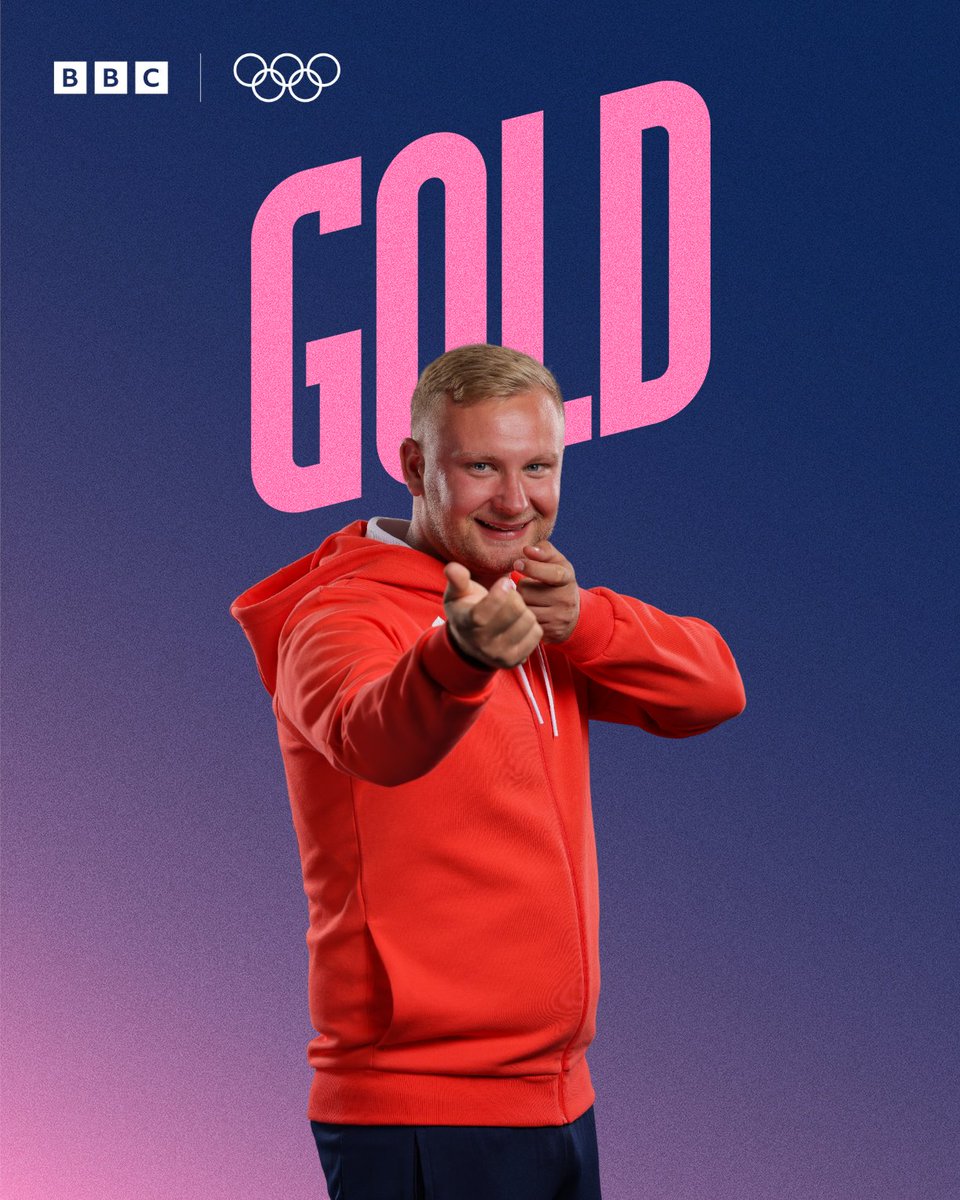 It's GOLD for Nathan Hales! 🥇

He wins the trap shooting with a near flawless display to claim <a href="/TeamGB/">Team GB</a>'s third gold medal of the Games.

#Paris2024 #Olympics #bbcolympics