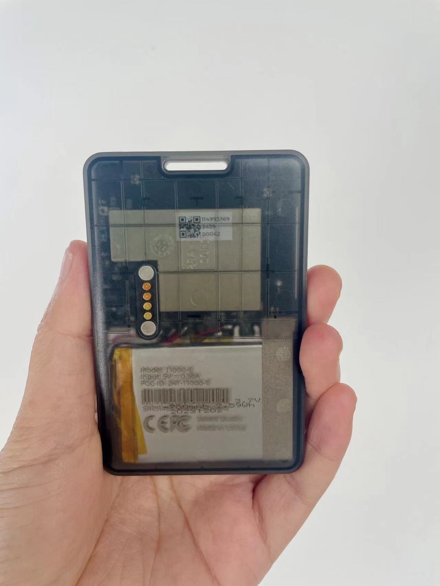 seeedstudio's tweet photo. #Meshtastic 🎉Exciting news! The T1000-E card tracker is now fully supported in the latest 2.4.1 alpha release of @TheMeshtastic firmware!

🔍 Explore and stay tuned for shipments starting Aug 23rd: https://t.co/f7Y8yerWuS
🛠️ Dive into the update: https://t.co/PsUDpg5WSE

#T1000E #MeshtasticFirmware #lora #Innovation #sensecap #tracker