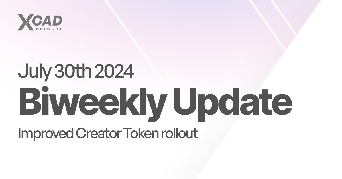 XCAD Network tweet media