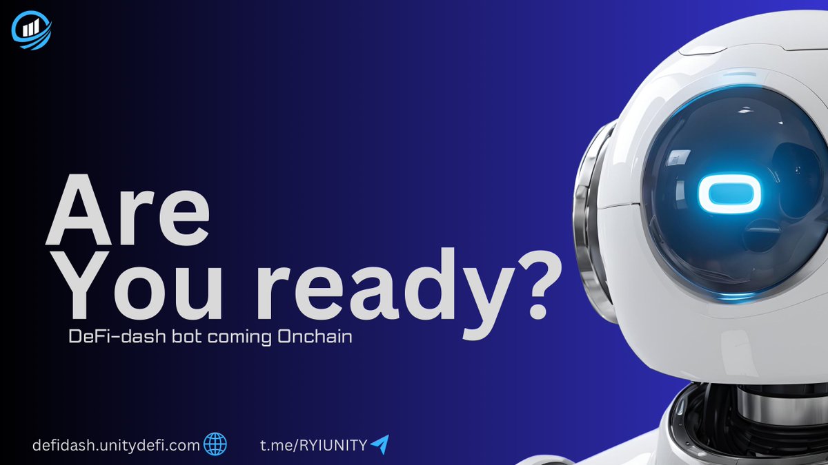 DEFIDASH_'s tweet image. DeFidash bot is about to join the 𝗢𝗻𝗰𝗵𝗮𝗶𝗻 party! 🎉 Get ready to copy trades, snipe like a pro, and profile wallets Onchain with the #1 wallet profiler on 𝗖𝗼𝗶𝗻𝗯𝗮𝘀𝗲.

#UnityOnchain #Onchain #tradebot