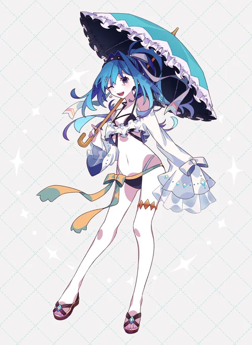 水着モードな流#創作 