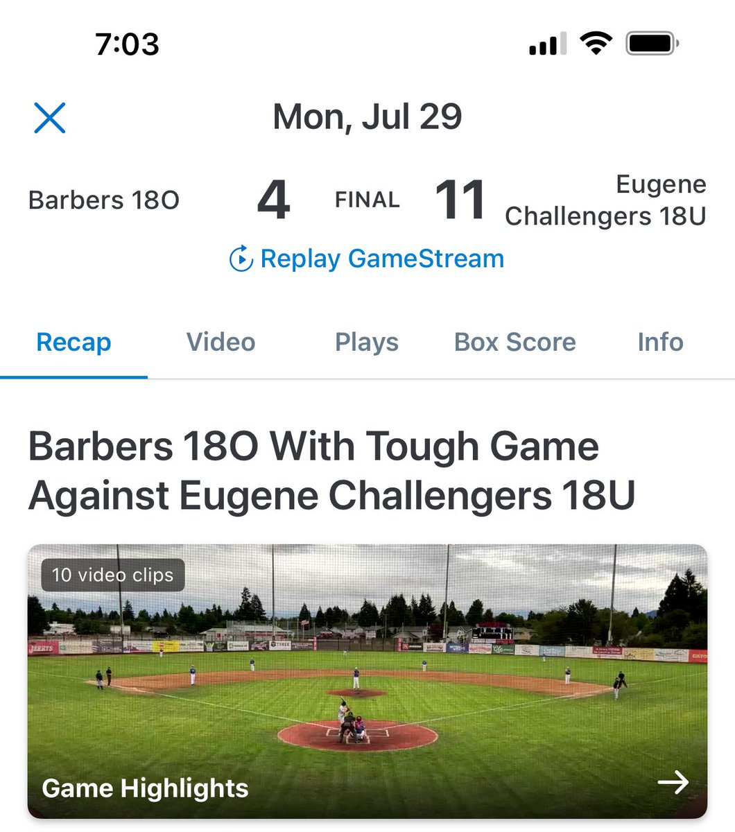 OSM_1012's tweet photo. Game three in the books. Next at 3 pm today. https://t.co/TKOypZDMIz