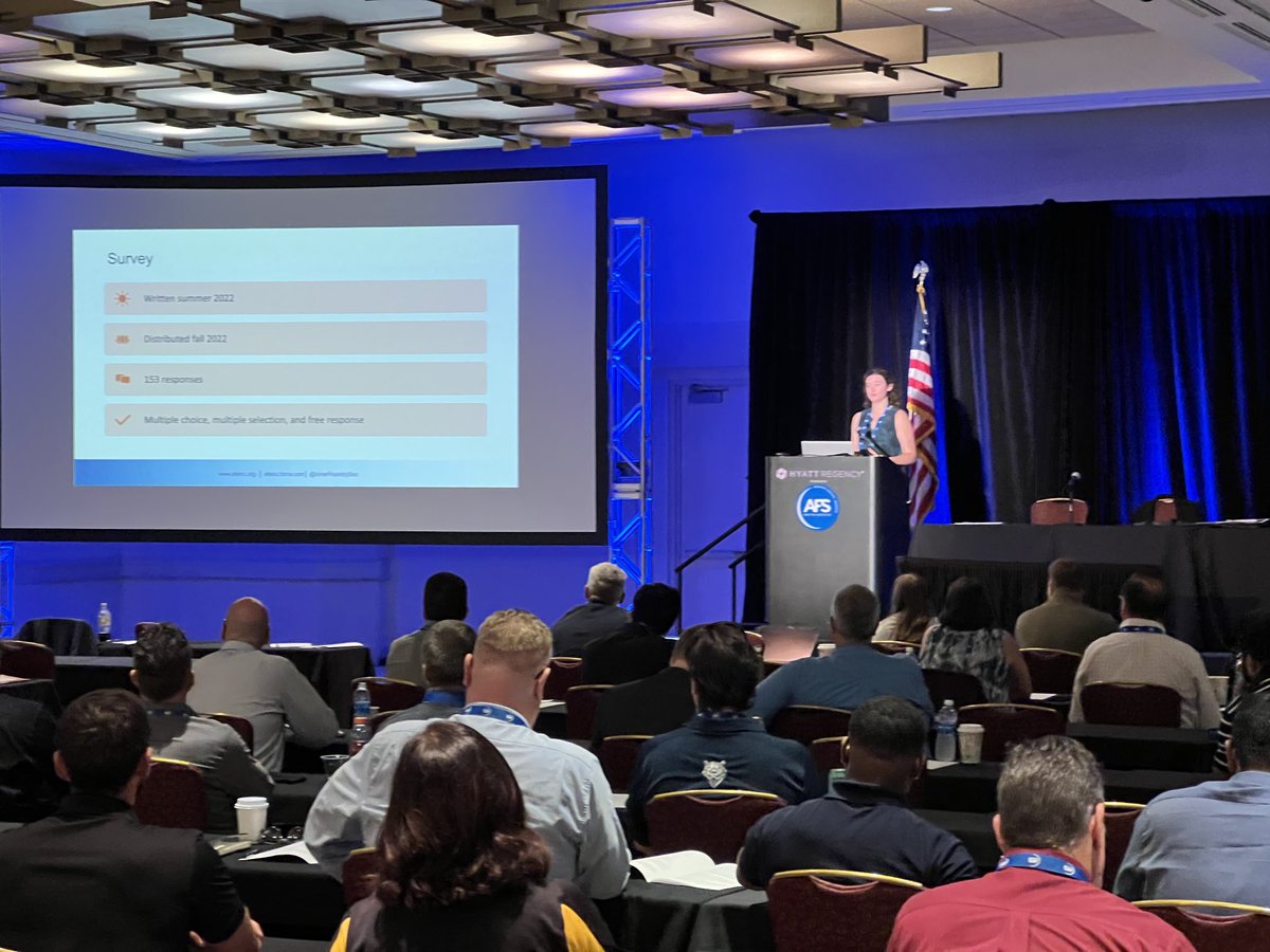 Andrea McDermott of AY McDonald at ⁦<a href="/AmerFoundrySoc/">American Foundry Society</a>⁩ Foundry Industry 4.0 Conference