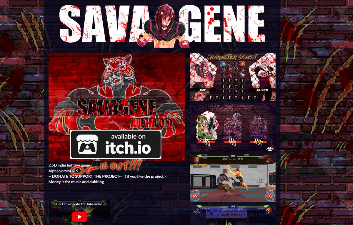 AnimeMakingIT's tweet photo. Savagene - alpha version 0.9.2 is out! 
Support this game on "P", please !    
3 euro - support base :)     
Links Below please!   
#gamedev #indiedev https://t.co/Hi8bfkUagk