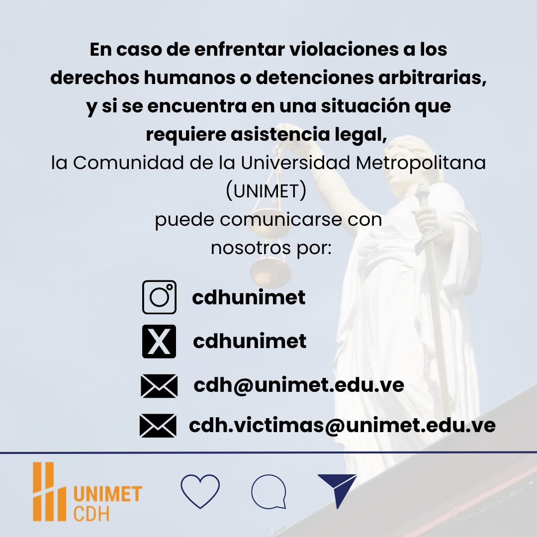 CDH-UNIMET tweet media