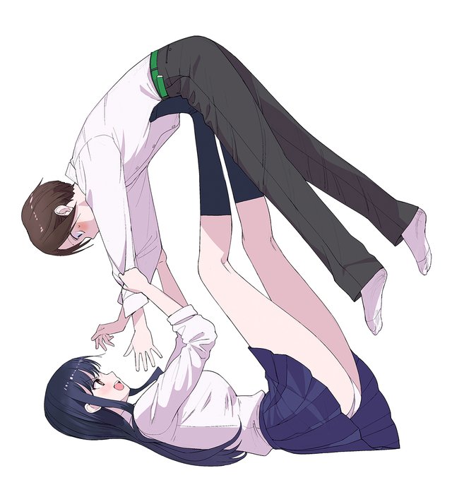 巴投げでクラスを席巻する山田だったが… 