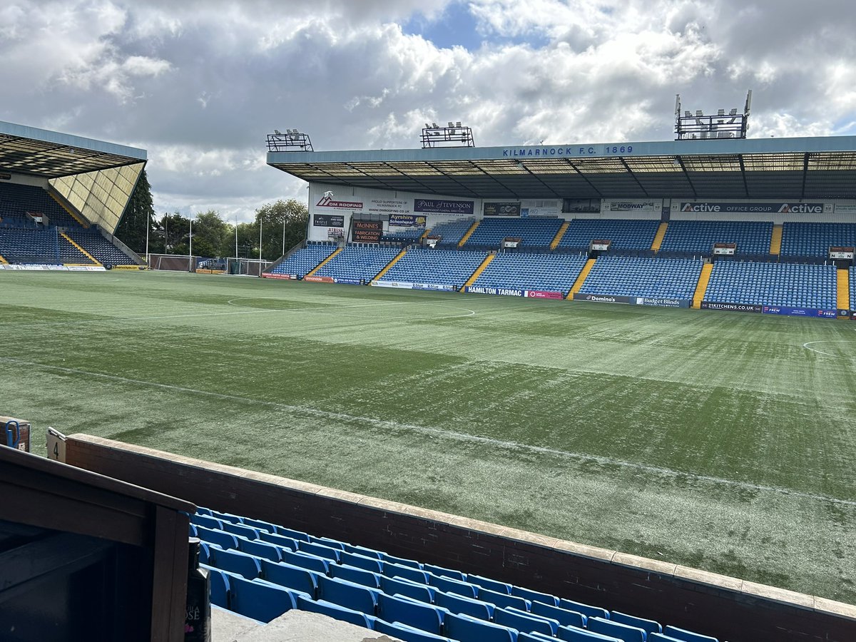 Rugby Park looking good today!