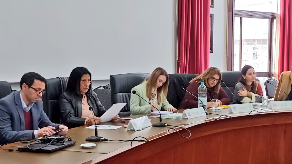 cintendentesuy's tweet photo. Continuando con la #CIPEDI la Lic. en Psicología Gabriela Barrios, responsable de Inclusión Laboral de Umuntu, presenta a la comisión el programa de Inclusión Laboral que contempla la formación a empresas, personas con discapacidad y operadores laborales. https://t.co/rR0JRynsNa