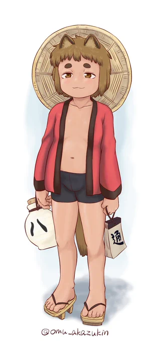 たぬきショタです 