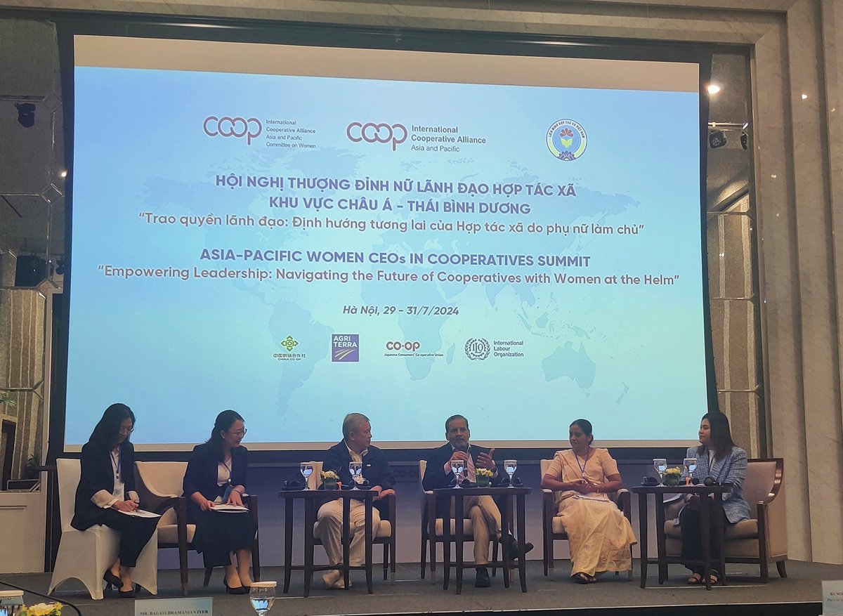 <a href="/RuchiabRba/">Ruchi</a> <a href="/SewaVimo/">National Insurance VimoSEWA Co-Operative Ltd.</a> <a href="/CLIMBSOfficial/">CLIMBS Life and General Insurance Cooperative</a> <a href="/Helmavermue/">Helma Vermue</a> <a href="/preitipatel/">Priti Patel</a> <a href="/JCCU_Int/">JCCU International</a> <a href="/coop_hiroshima/">生協ひろしま</a> <a href="/ilo/">International Labour Organization</a> <a href="/ncuicoop/">NCUI</a> @ilocoop <a href="/ILOAsiaPacific/">ILOAsiaPacific</a> <a href="/SavitriSingh210/">savitrisingh2009@gmail.com</a> <a href="/JCCU_PR/">日本生協連【公式】</a> Last session of the day chaired by <a href="/bgiyer/">Balu Iyer</a> featured panelists like Ms. Samadanie Kiriwandeniya <a href="/sanasaintl/">SANASA International</a>, Mr. Ang Hin Kee <a href="/SNCFsg/">SNCF</a>, Ms. Qi Wen #ACFSMC &amp; <a href="/iamdulcesb/">Dulce Bustamante</a> <a href="/icaap_youth/">ICA AP Committee on Youth Co-operation</a> sharing insights on mentorship and leadership development with an emphasis on women &amp; youth.