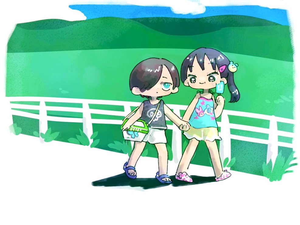 「#僕ヤバ」|かになべのイラスト