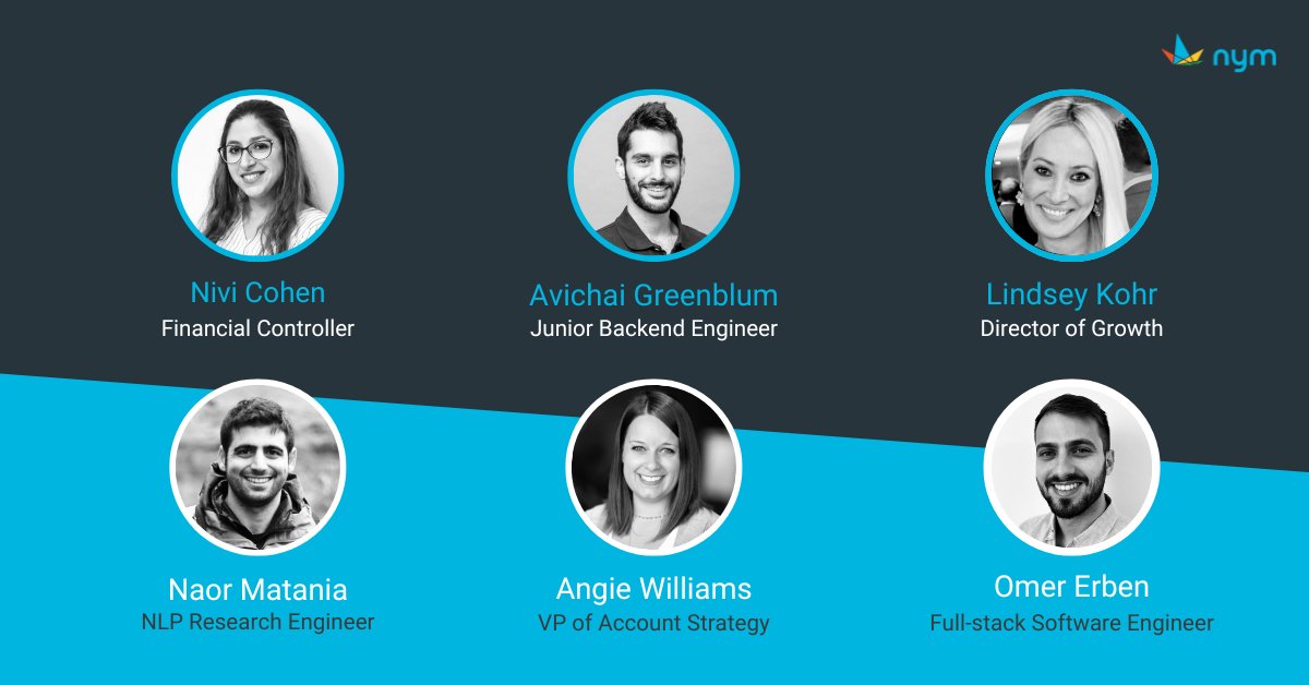 We’re excited to welcome the newest members of Nym’s team! 🎉

Interested in helping us reduce administrative burdens for healthcare providers? We’re #hiring and would love to hear from you!

nym.health/careers/

#NewHires #AutonomousMedical #MedicalCodingSimplified