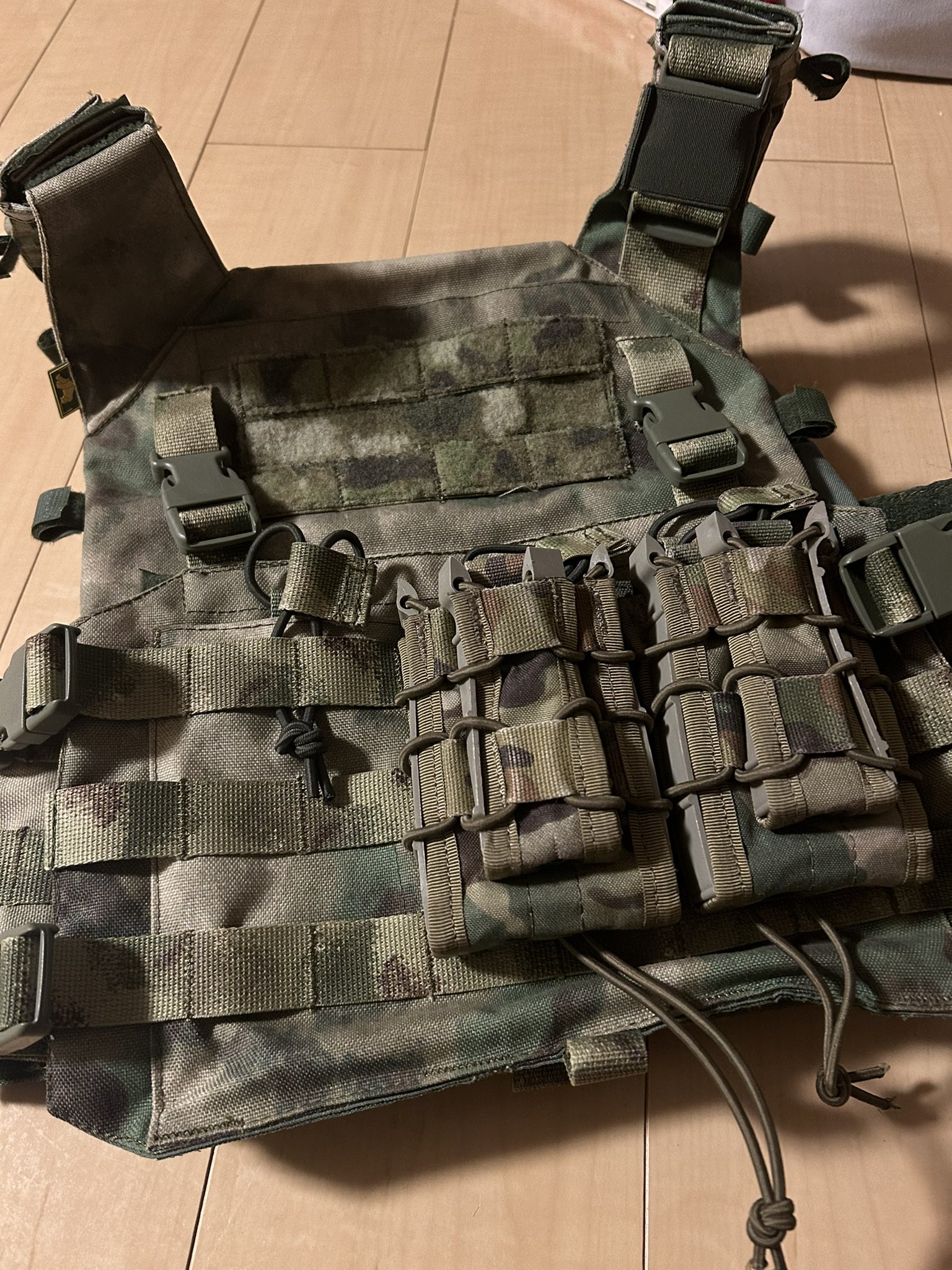 M2 プレートキャリア　ANA 実物 Yahoo!オークション - ANA M2プレートキャリア 実物 マルチカム