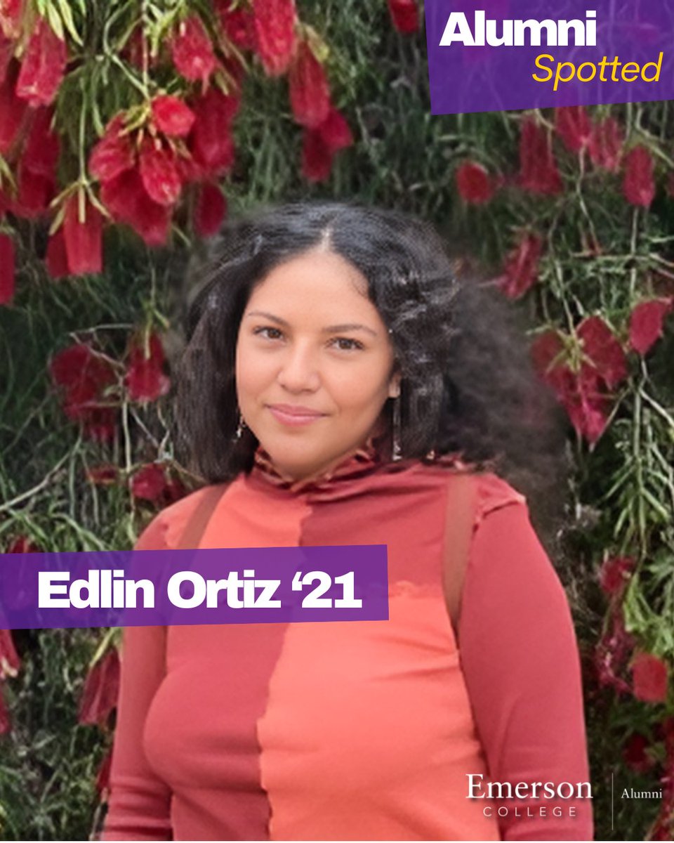 EmersonAlumni's tweet photo. #AlumniSpotted Edlin Ortiz '21, a Mexican-American writer from Santa Ana, received her MFA in 2021. She wrote a children's book based on @Pixar 's Coco and now works on Disney's first Latinx animated show, Primos, streaming on @DisneyPlus! Congrats, Edlin! https://t.co/MKz9co2PBw